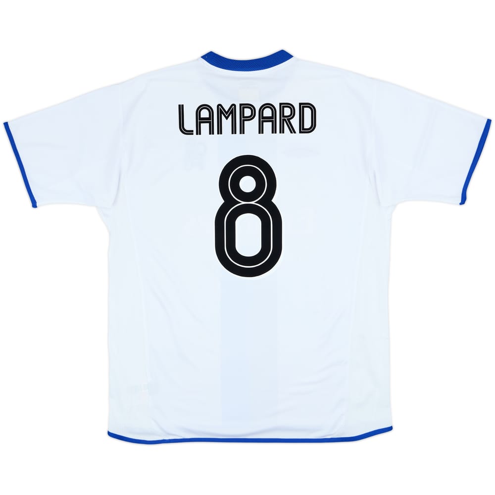 2003-05 Chelsea Away Shirt Lampard #8 - 6/10 - (L)
