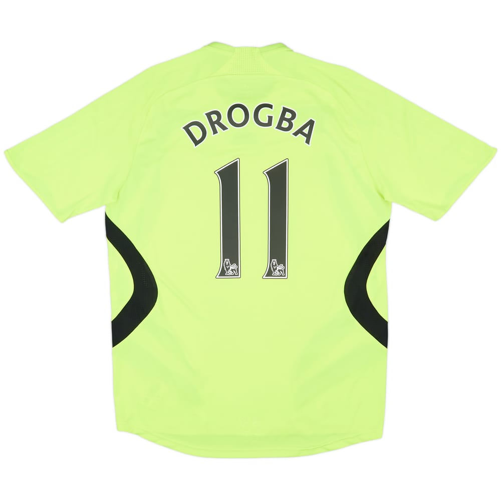 2007-08 Chelsea Away Shirt Drogba #11 - 8/10 - (M)