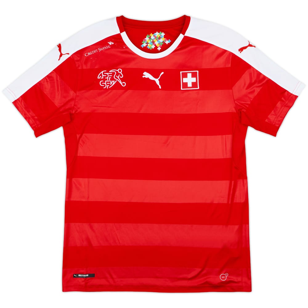 2016-17 Switzerland Home Shirt - 6/10 - (M)