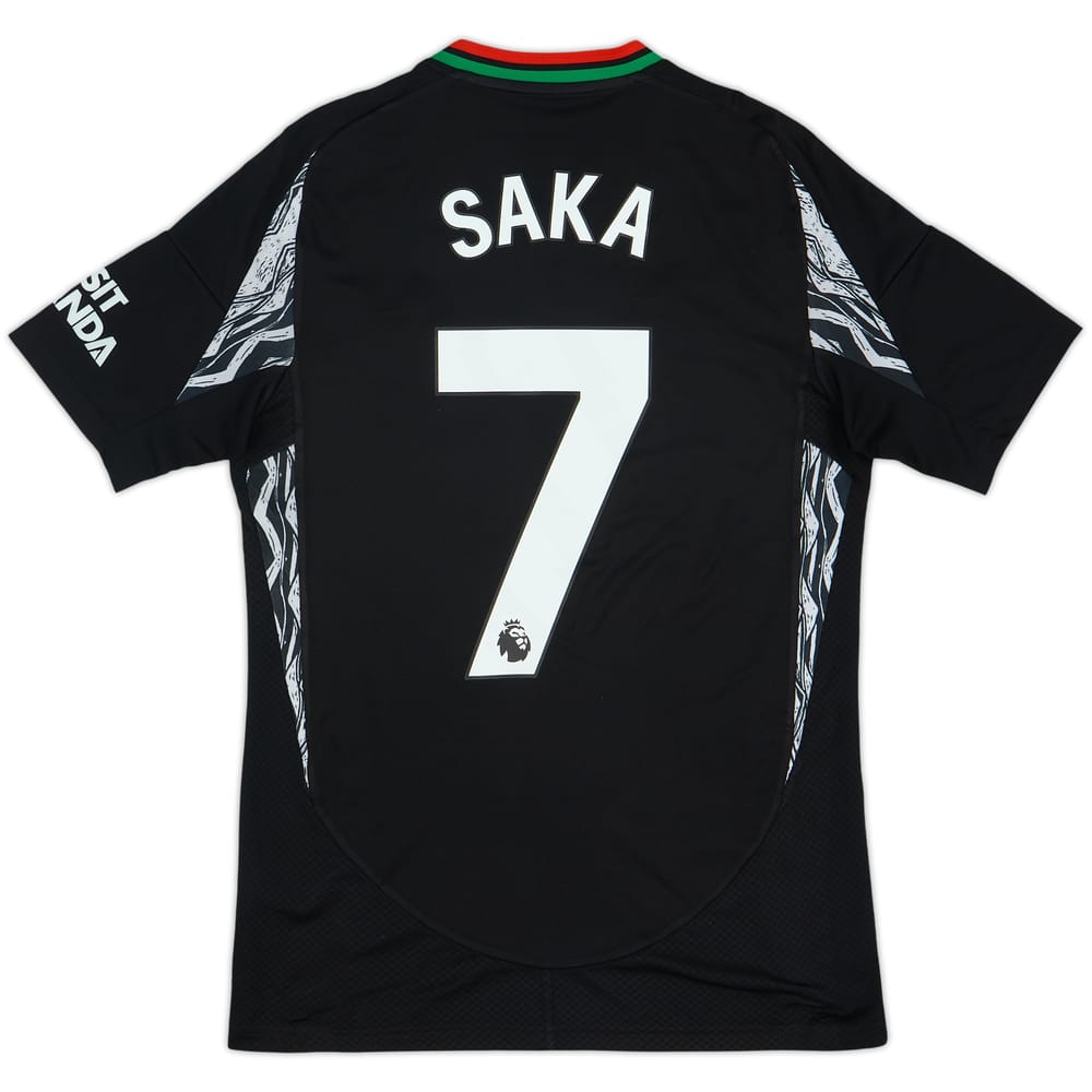 2024-25 Arsenal Away Shirt Saka #7 - 6/10 - (S)