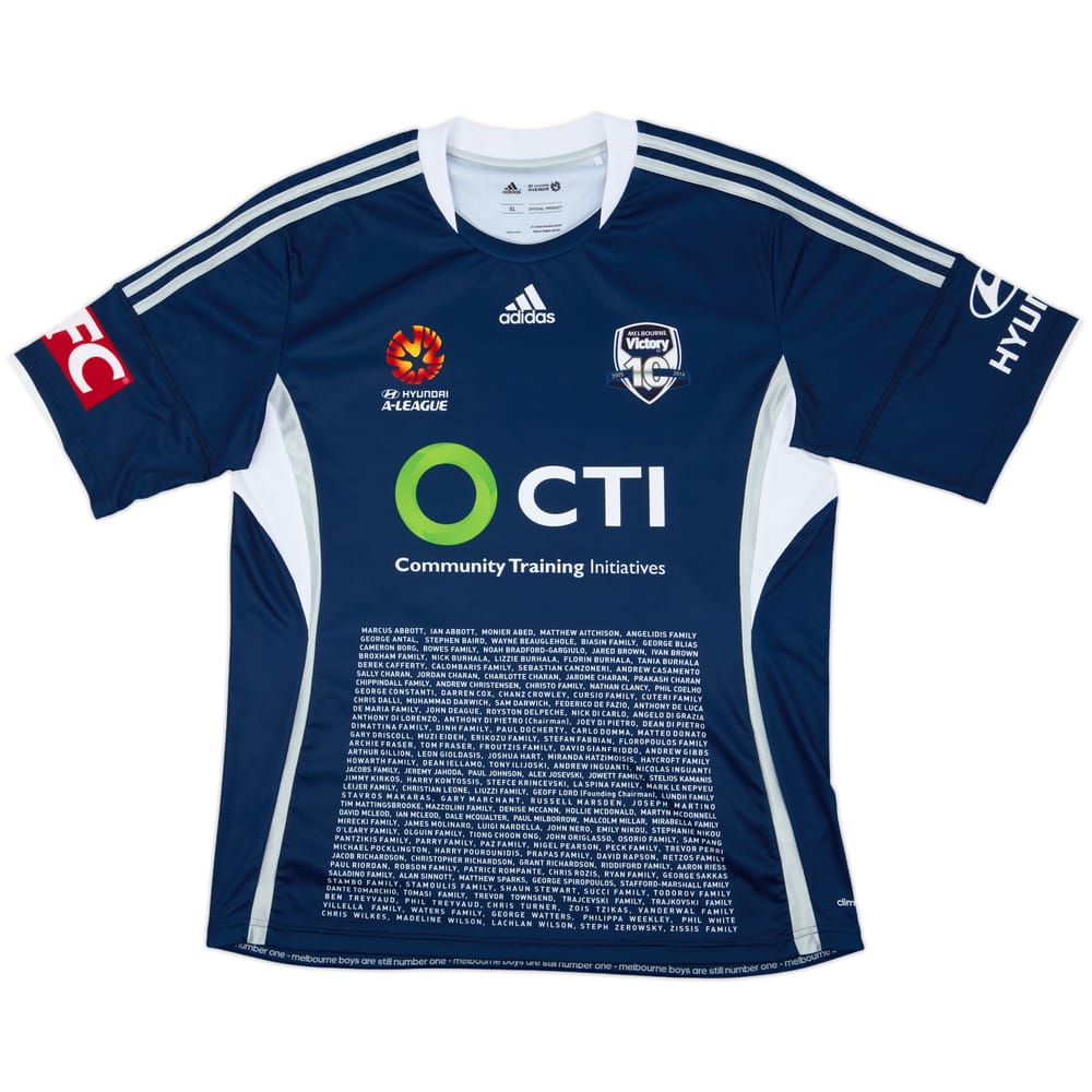 2014-15 Melbourne Victory Anniversary Home Shirt - 10/10 - (XL)