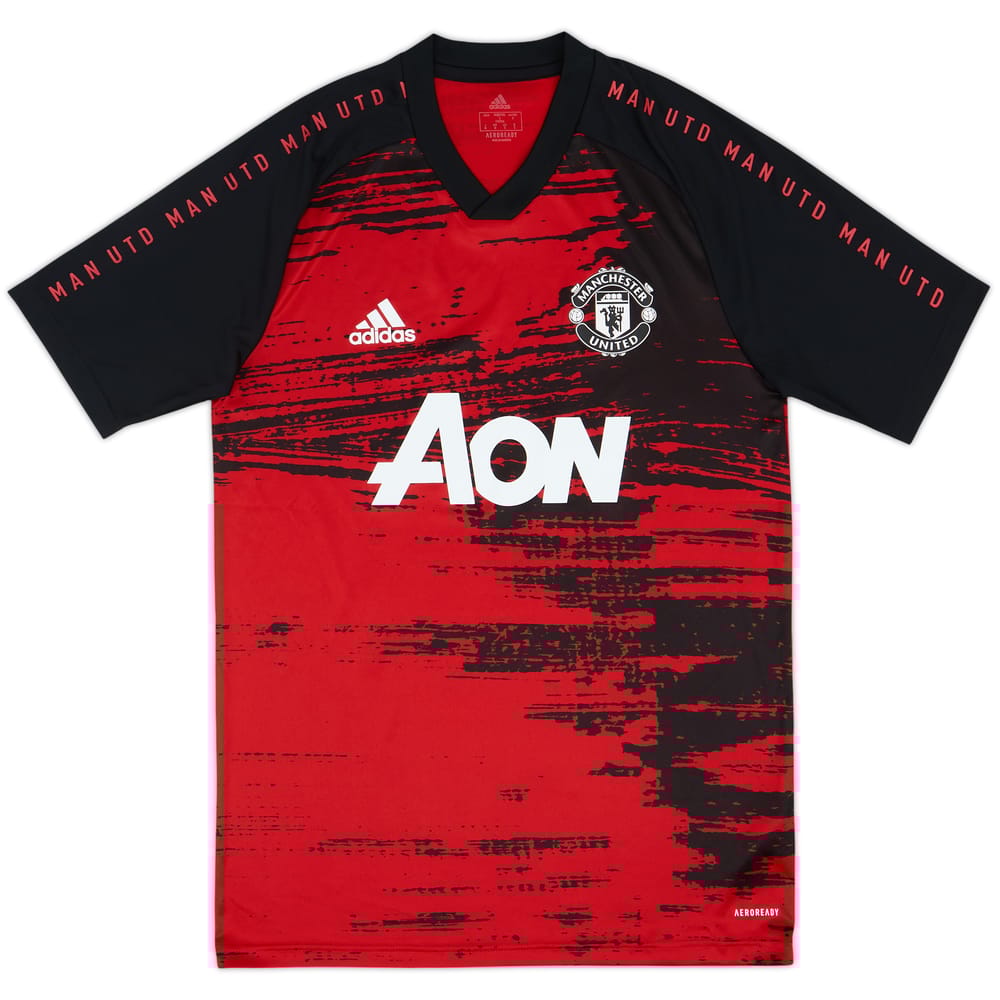 2020-21 Manchester United adidas Training Shirt - 8/10 - (S)