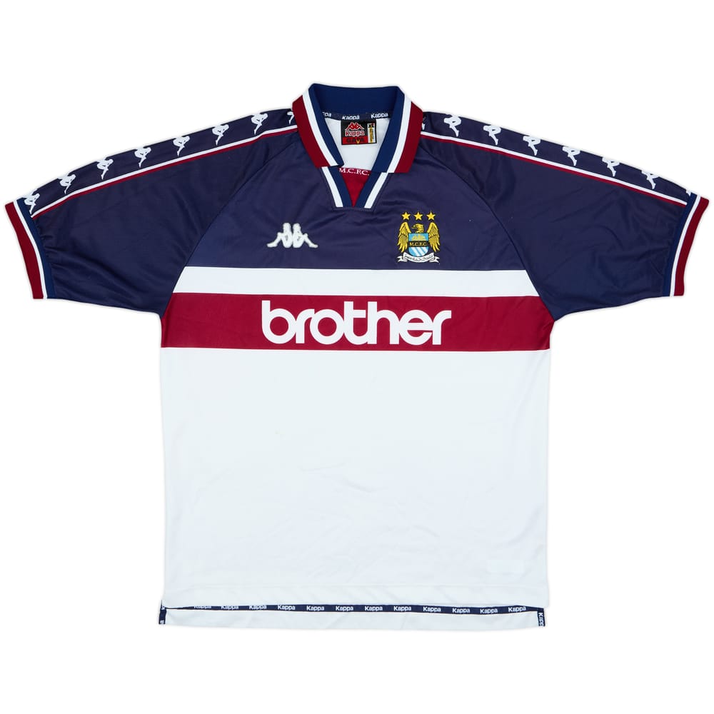 1997-98 Manchester City Away Shirt - 8/10 - (XL)