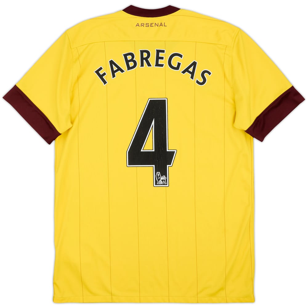 2010-13 Arsenal Away Shirt Fabregas #4 - 6/10 - (M)