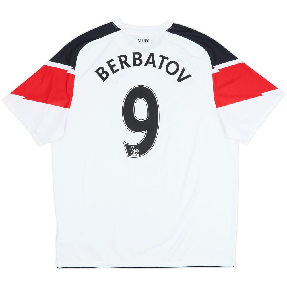 2010-12 Manchester United Away Shirt Berbatov #9 - 6/10 - (XL)