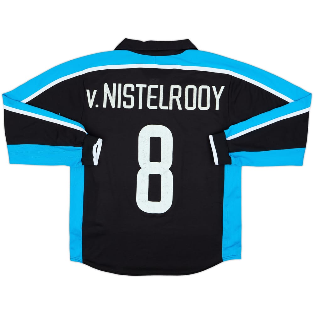 1999-01 PSV Player Issue Away L/S Shirt v. Nistelrooy #8 - 6/10 - (S)