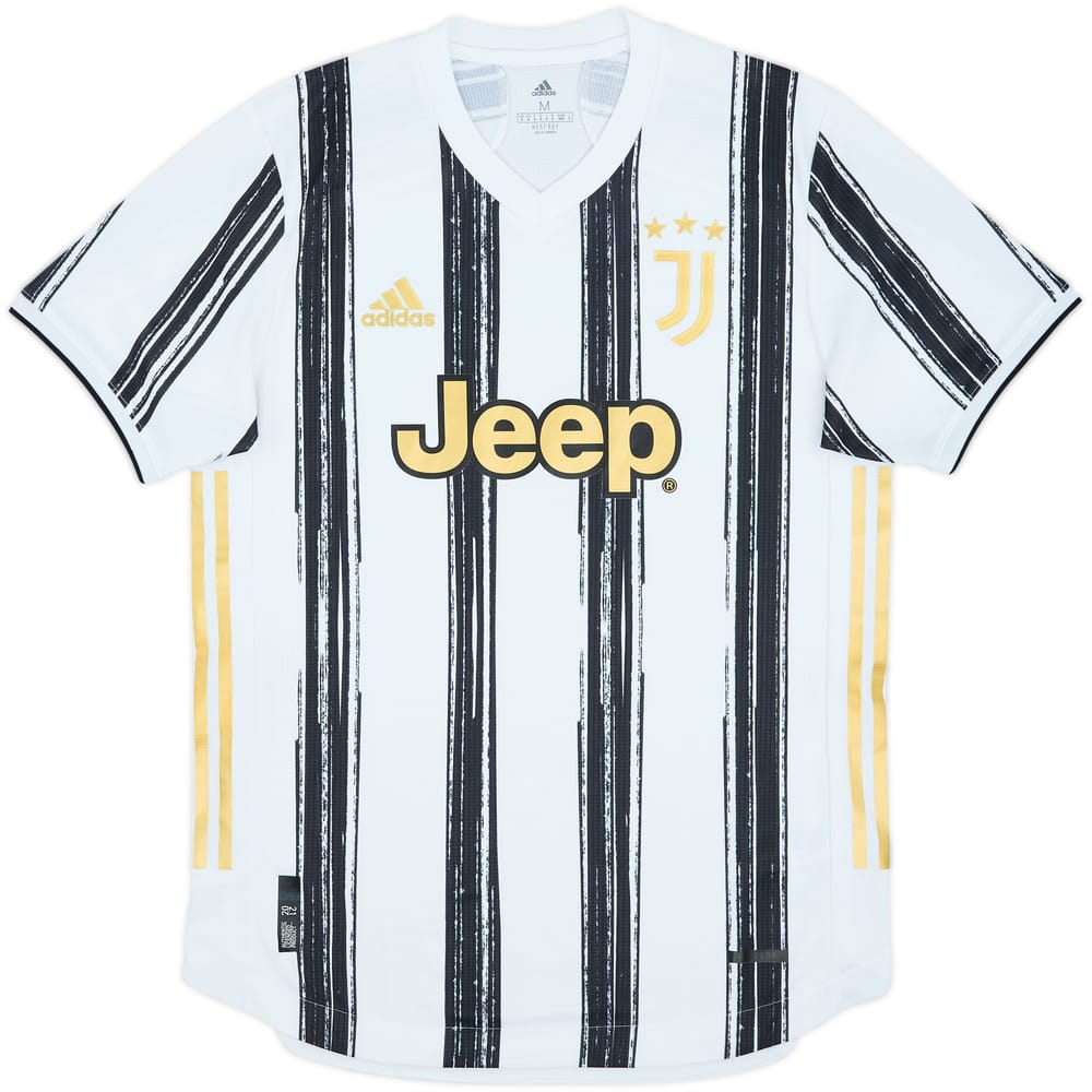 2020-21 Juventus Authentic Home Shirt - 9/10 - (M)