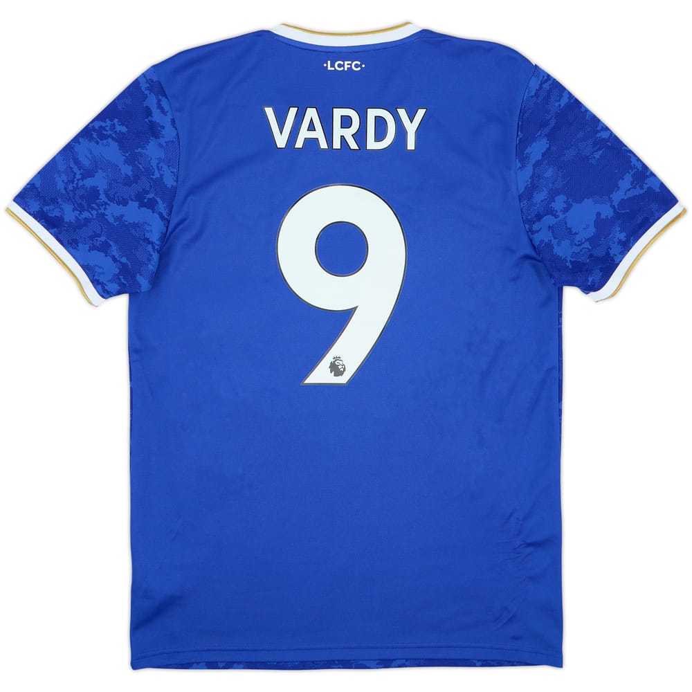 2021-22 Leicester Home Shirt Vardy #9 - 8/10 - (M)