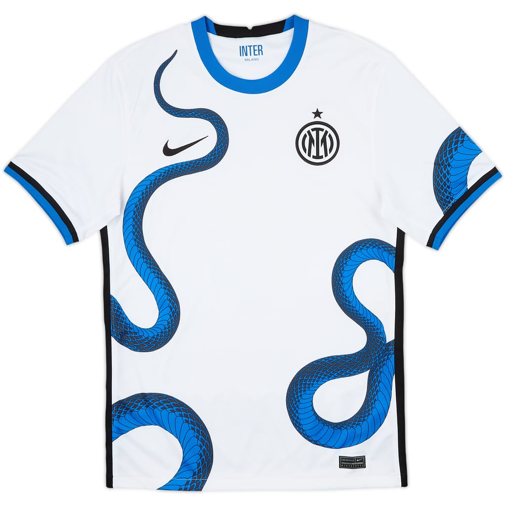 2021-22 Inter Milan Away Shirt - 9/10 - (S)
