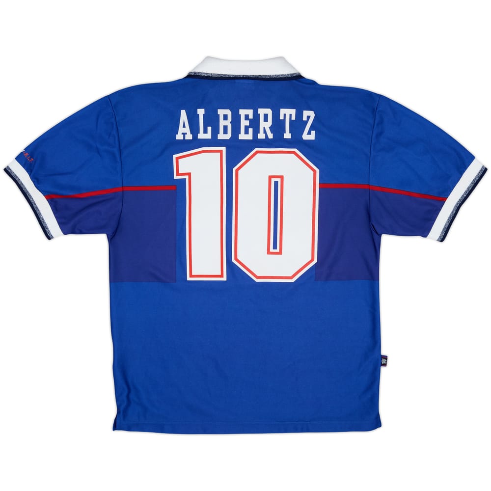 1997-99 Rangers Home Shirt Albertz #10 - 8/10 - (S)