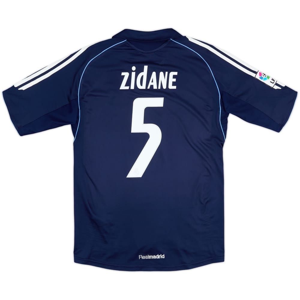 2005-06 Real Madrid Away Shirt Zidane #5 - 8/10 - (S)