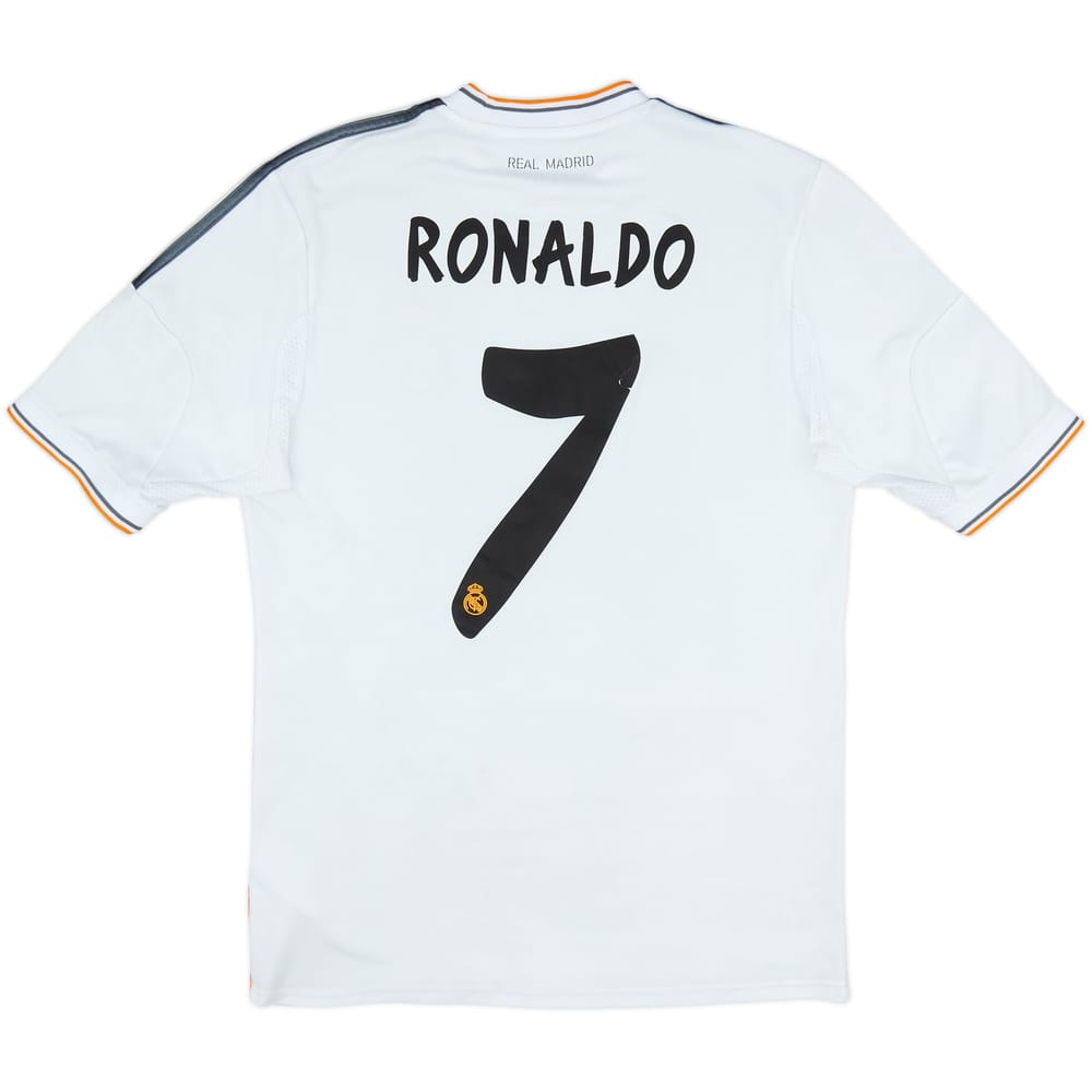 2013-14 Real Madrid Home Shirt Ronaldo #7 - 5/10 - (M)
