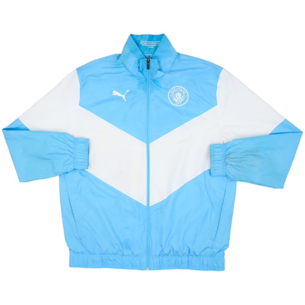 2021-22 Manchester City Puma Track Jacket - 5/10 - (L)