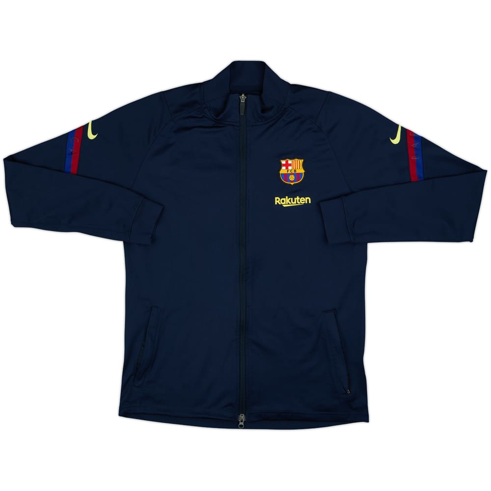 2020-21 Barcelona Nike Track Jacket - 8/10 - (M)