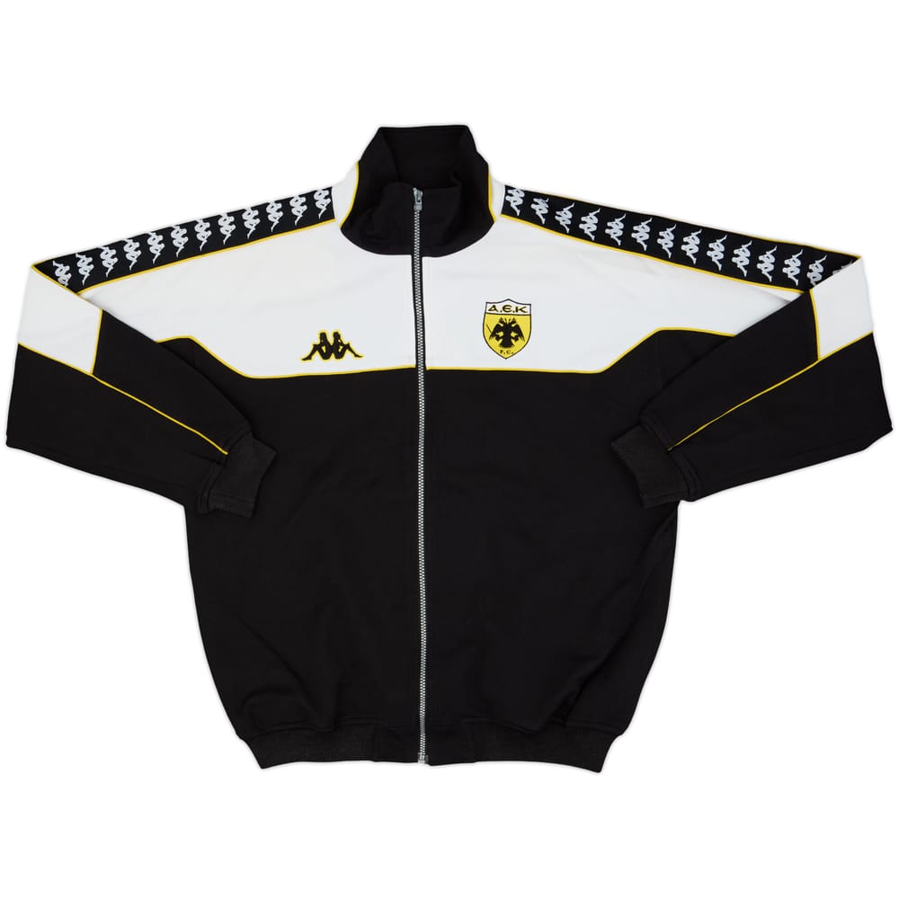1998-00 AEK Athens Kappa Track Jacket - 9/10 - (M)