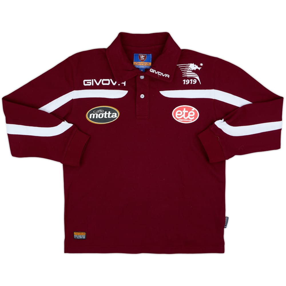 2015-16 Salernitana Givova Polo L/S Shirt - 8/10 - (XS)