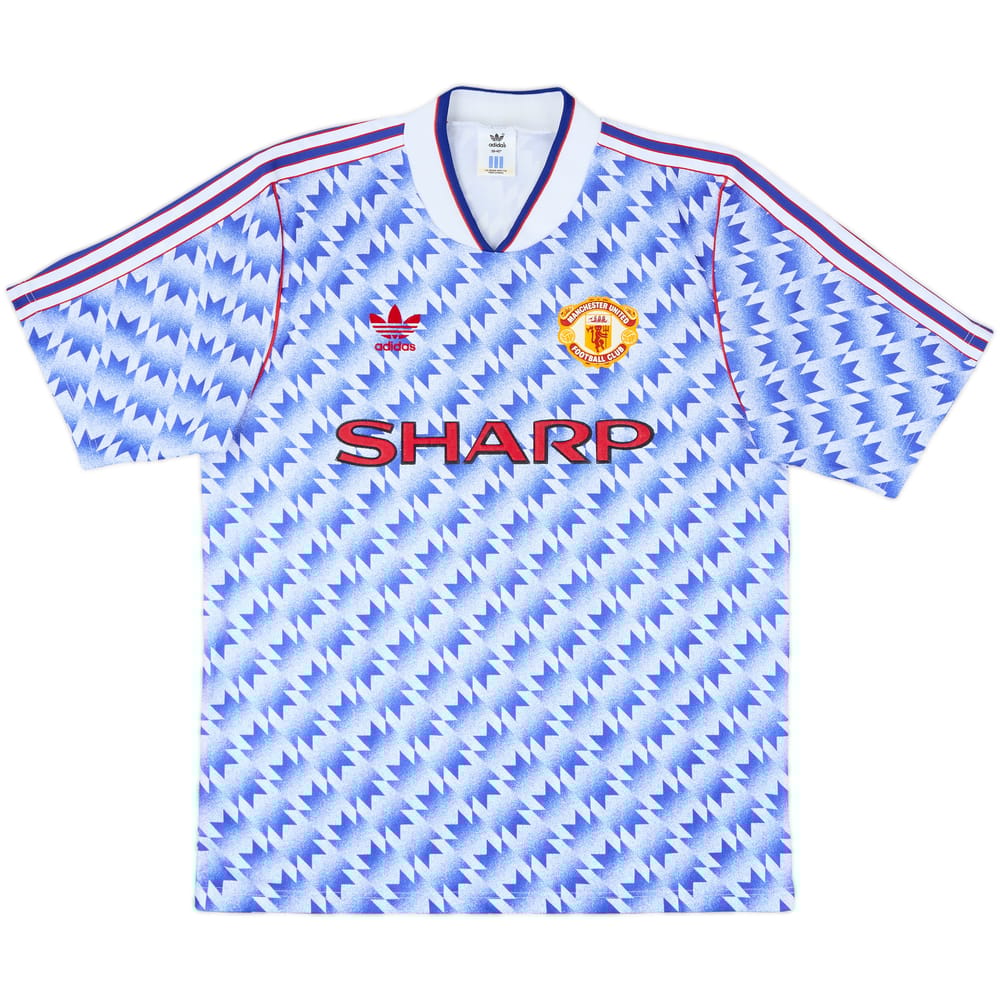 1990-92 Manchester United Away Shirt - 10/10 - (M)