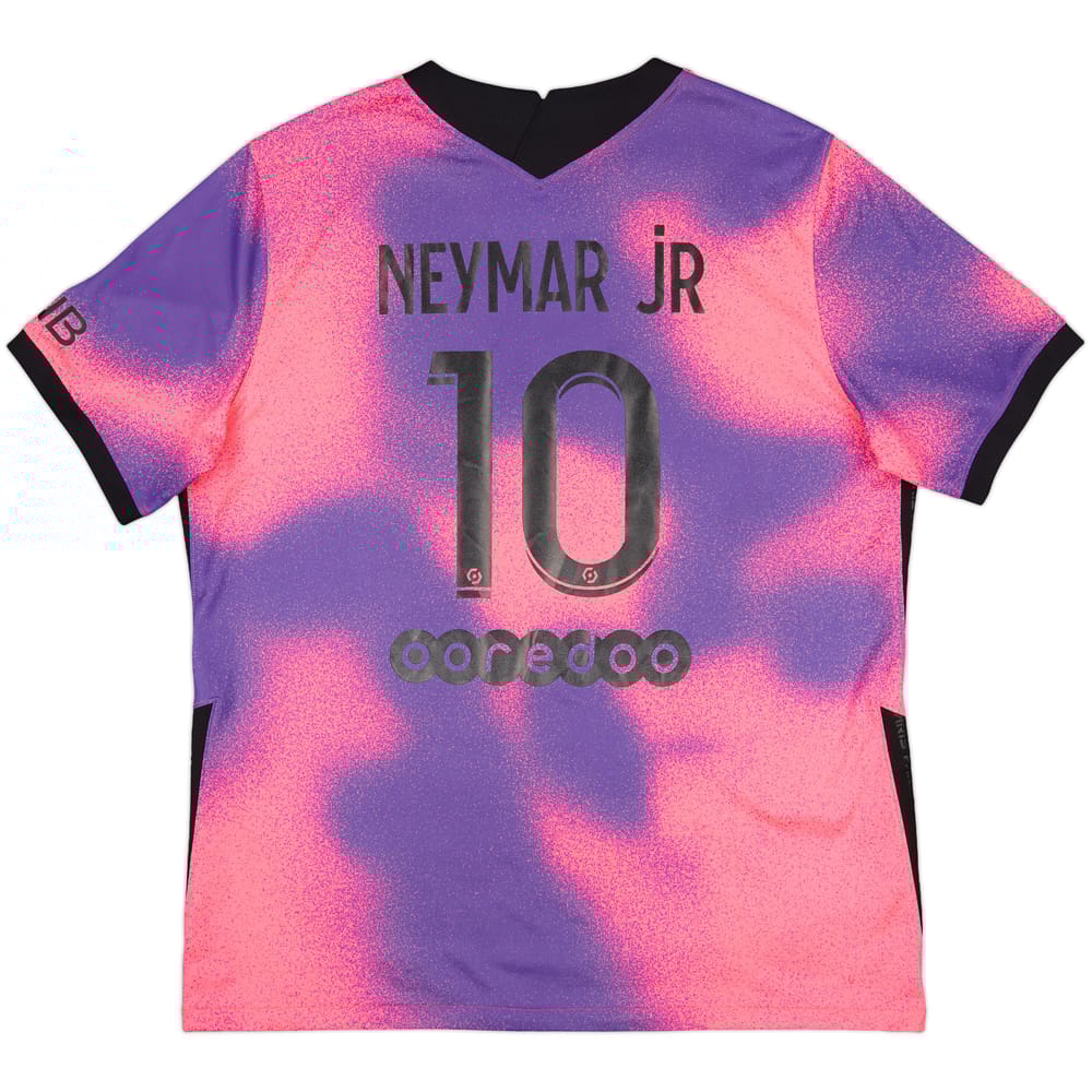 2020-21 Paris Saint-Germain Fourth Shirt Neymar Jr #10 - 10/10 - (XL)