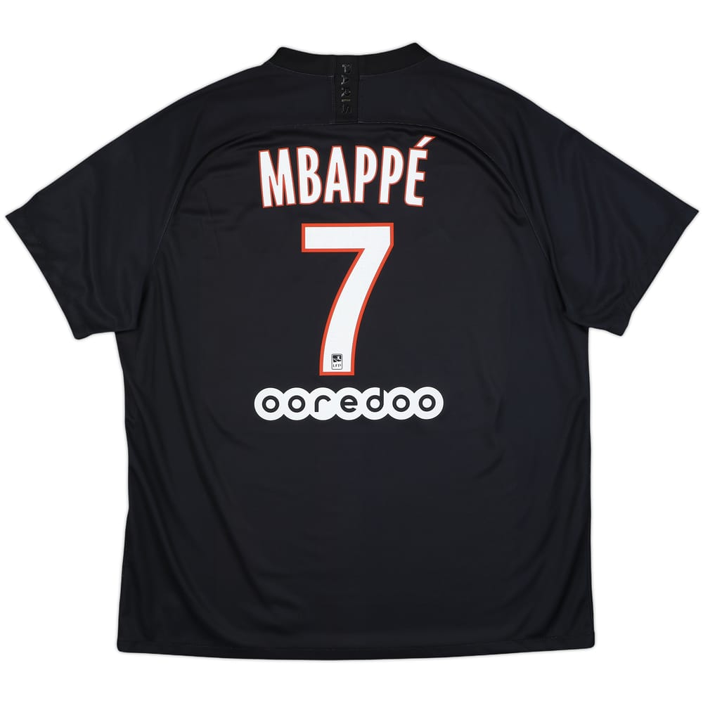 2019-20 Paris Saint-Germain Fourth Shirt Mbappe #7 - 10/10 - (XXL)