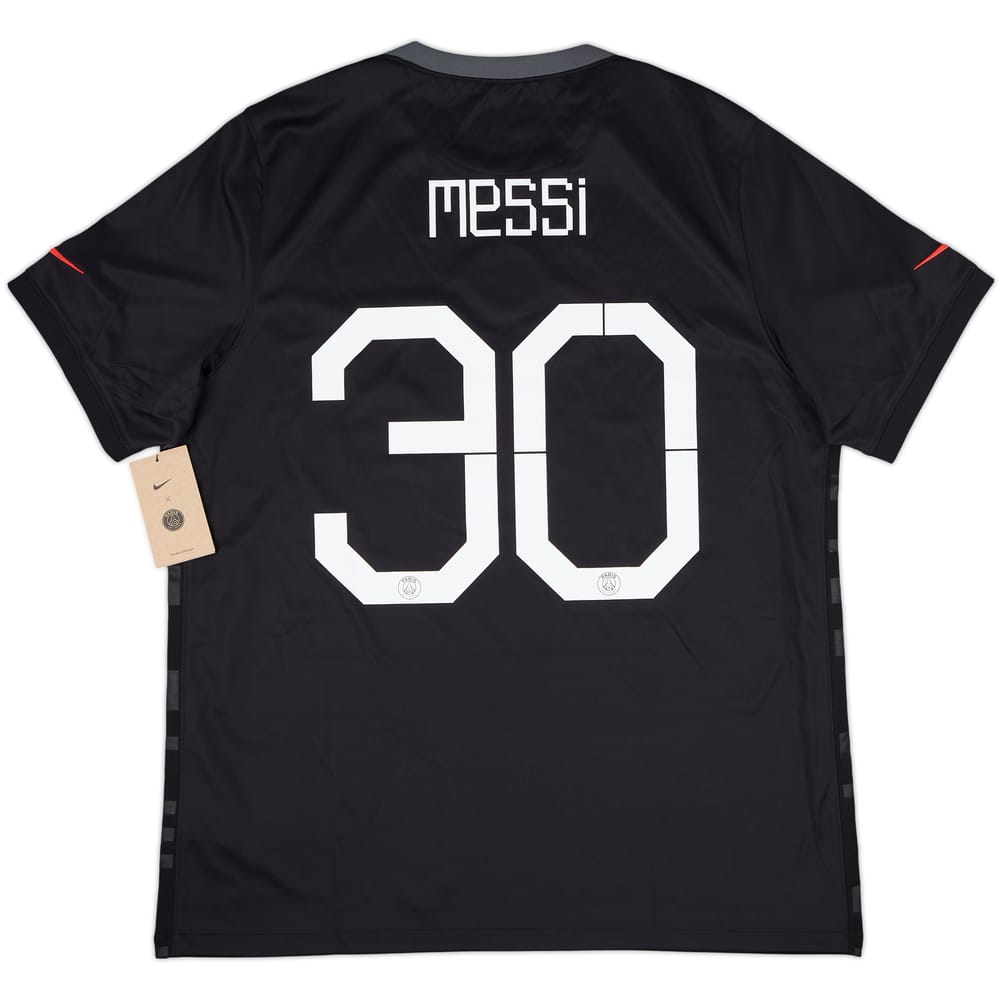2021-22 Paris Saint-Germain Third Shirt Messi #30 (XL)