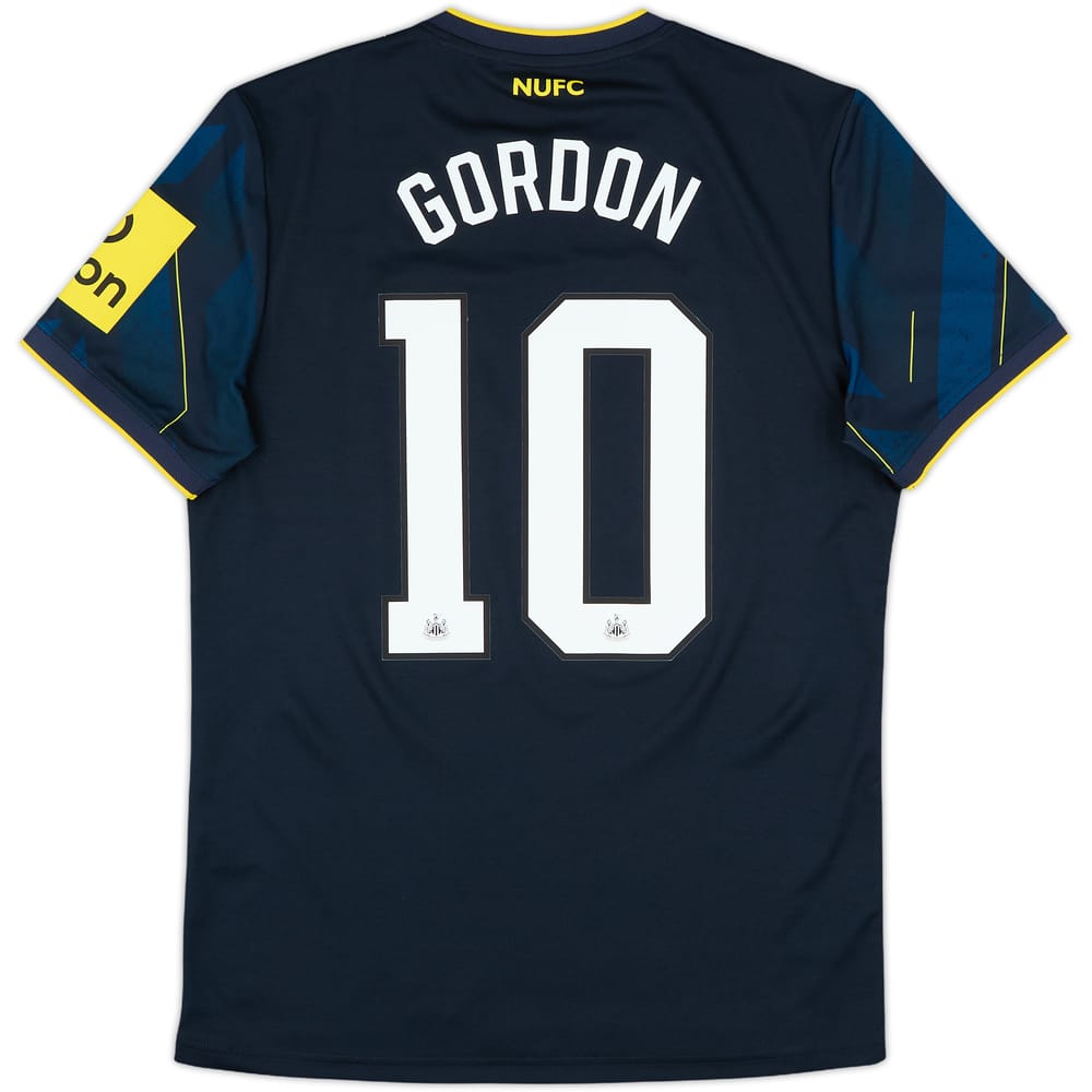 2023-24 Newcastle Third Shirt Gordon #10 - 10/10 - (M)