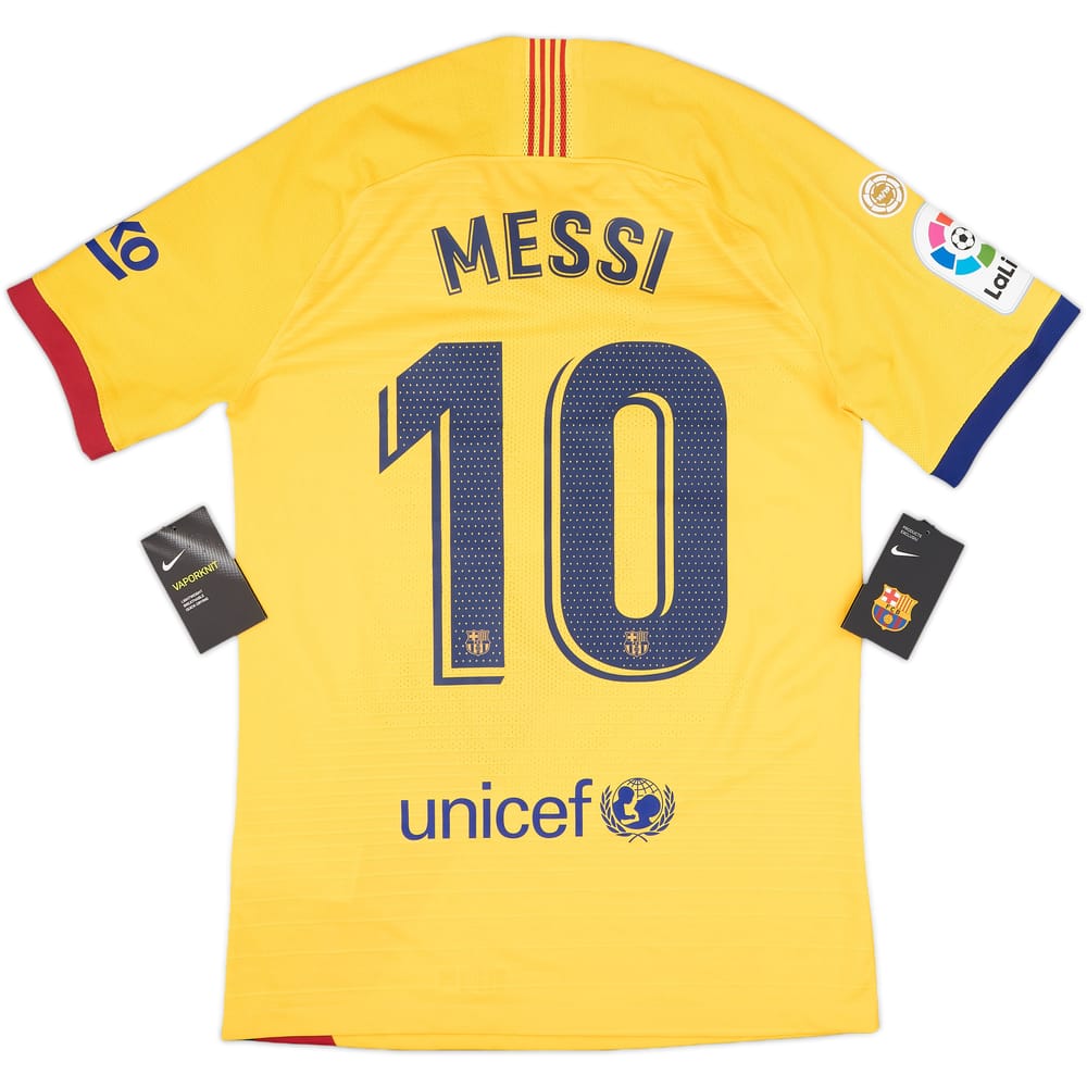 2019-20 Barcelona Authentic Away Shirt Messi #10 (S)