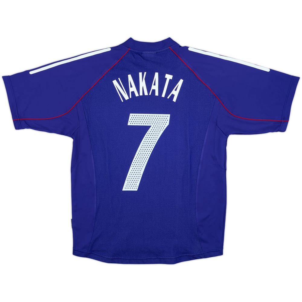 2002-04 Japan Home Shirt Nakata #7 - 8/10 - (M)