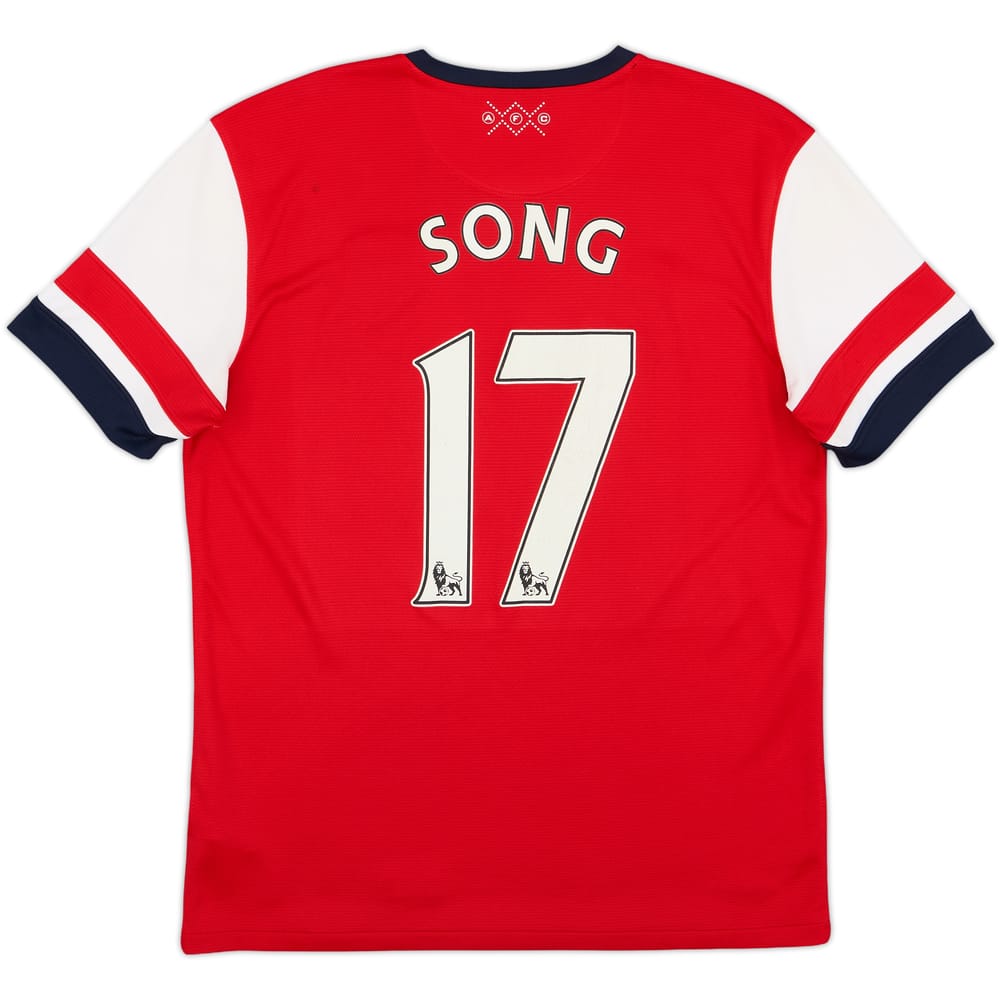 2012-14 Arsenal Home Shirt Song #17 - 7/10 - (M)