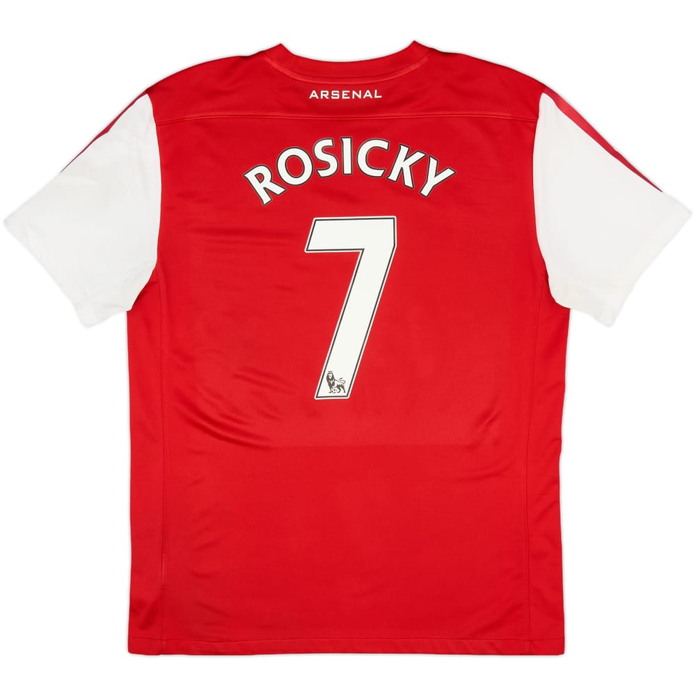 2011-12 Arsenal Home Shirt Rosicky #7 - 5/10 - (L)