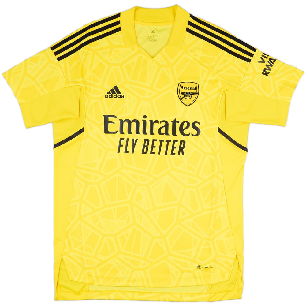 2022-23 Arsenal GK S/S Shirt - 8/10 - (L)