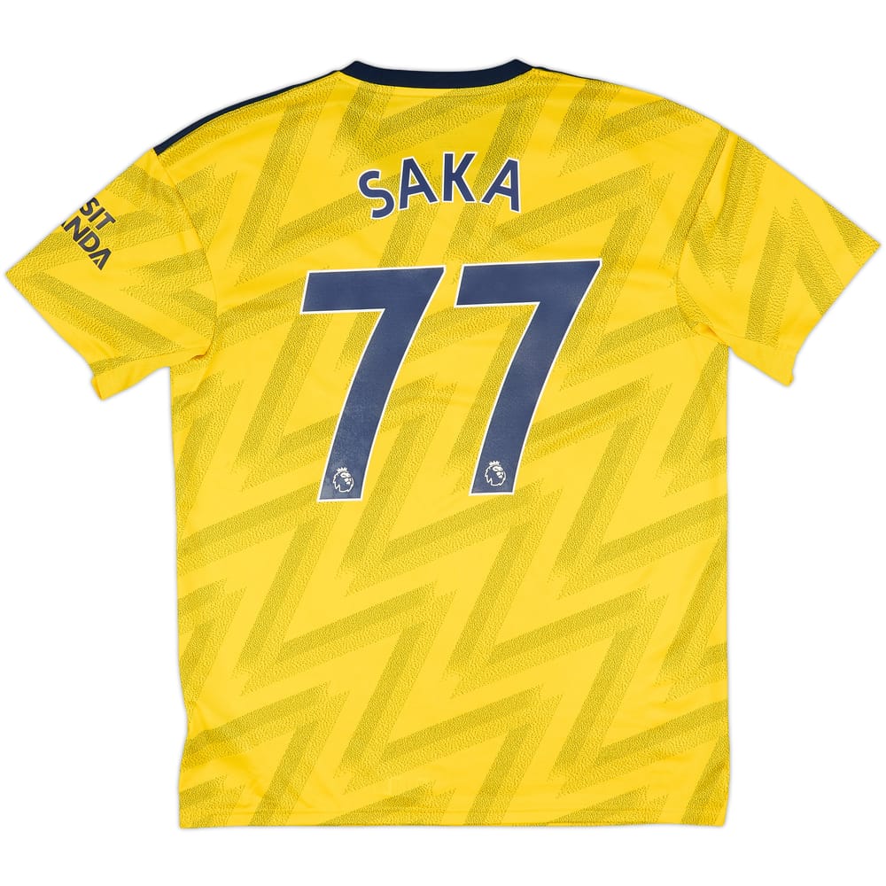 2019-20 Arsenal Away Shirt Saka #77 - 10/10 - (L)