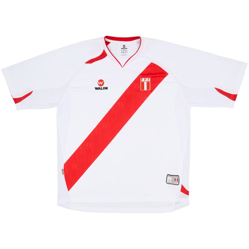 2007-09 Peru Home Shirt - 9/10 - (XXL)