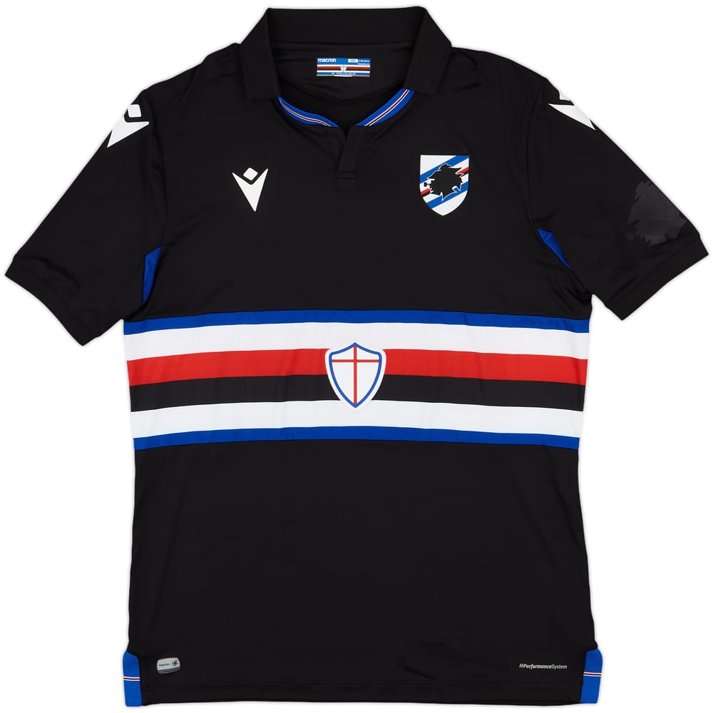 2020-21 Sampdoria Authetic Third Shirt - 9/10 - (XXL)