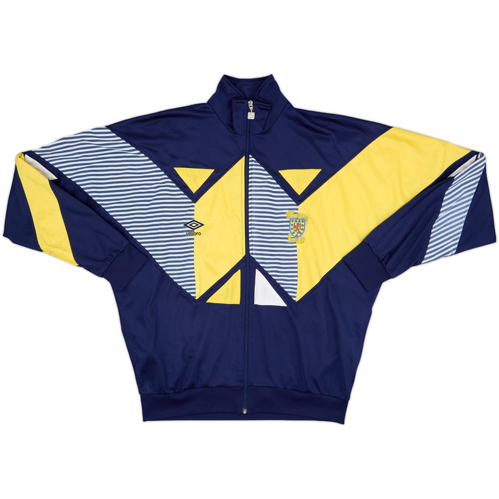 1991-92 Scotland Umbro Track Jacket - 8/10 - (XL)