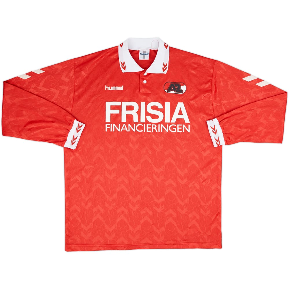 1996-98 AZ Alkmaar Home L/S Shirt - 8/10 - (XXL)