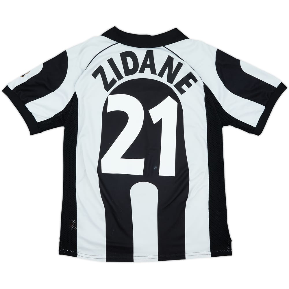 1997-98 Juventus Centenary Home Shirt Zidane #21 - 5/10 - (S)