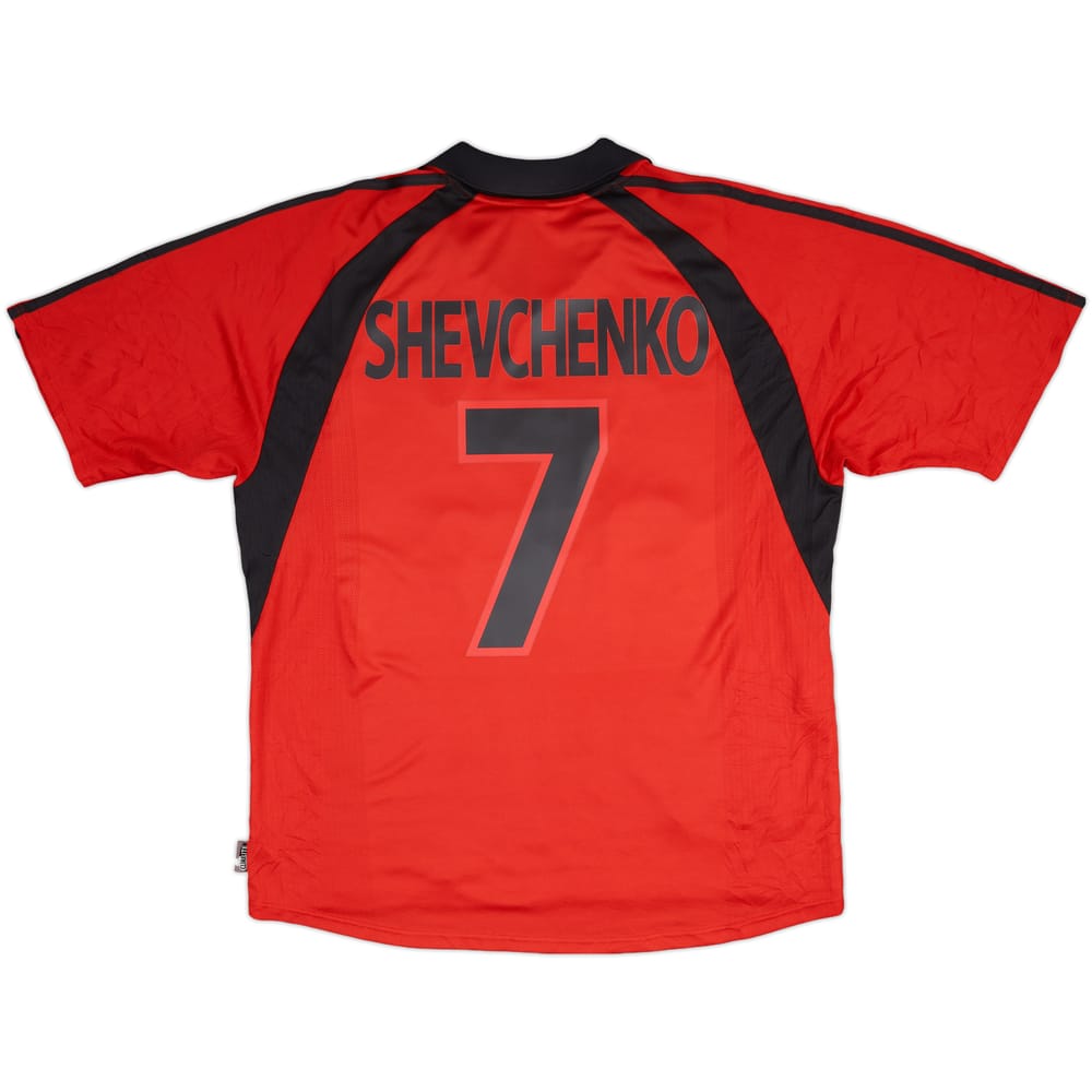2001-02 AC Milan Third Shirt Shevchenko #7 - 8/10 - (XL)
