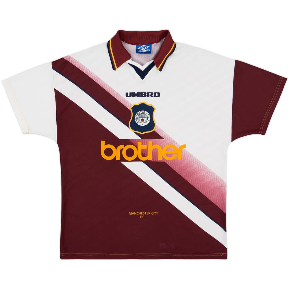 1996-97 Manchester City Away Shirt - 8/10 - (L)