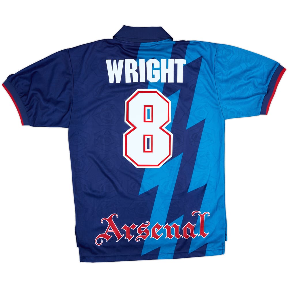 1995-96 Arsenal Away Shirt Wright #8 - 9/10 - (S)