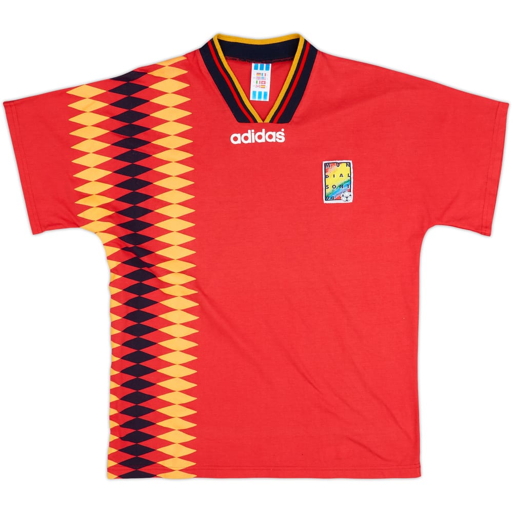 1994 Spain World Cup 94 adidas Cotton Tee - 8/10 - (L)