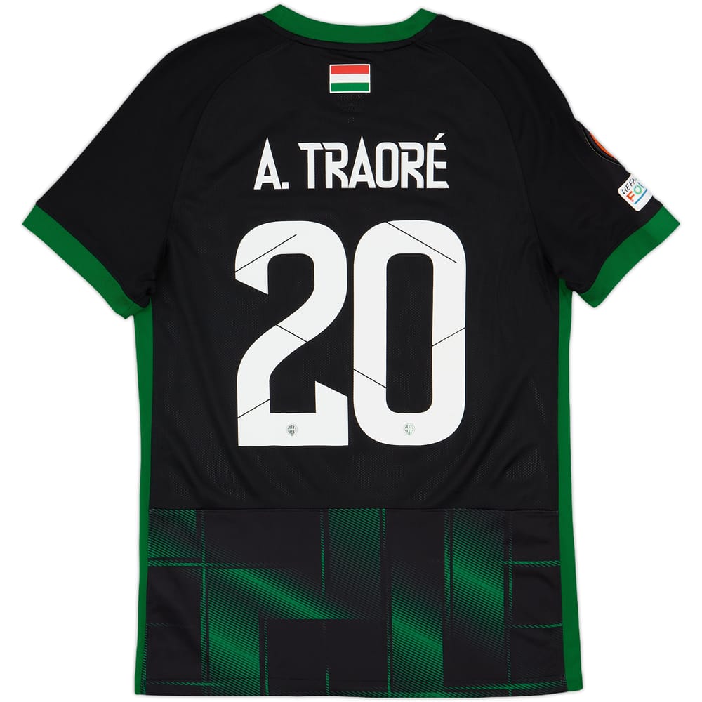 2022-23 Ferencvaros Away Shirt Traore #20 - 9/10 - (M)