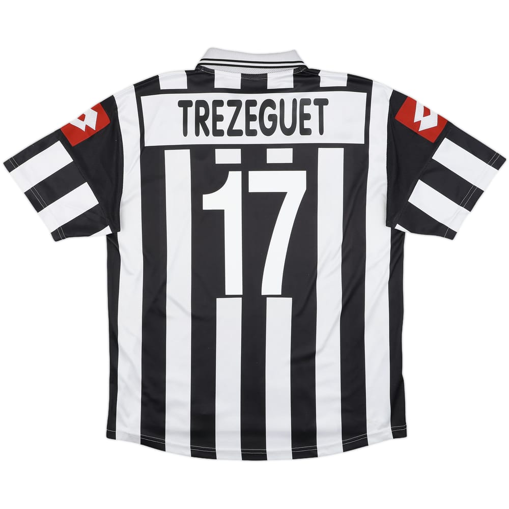 2001-02 Juventus Home Shirt Trezeguet #17 - 6/10 - (L)