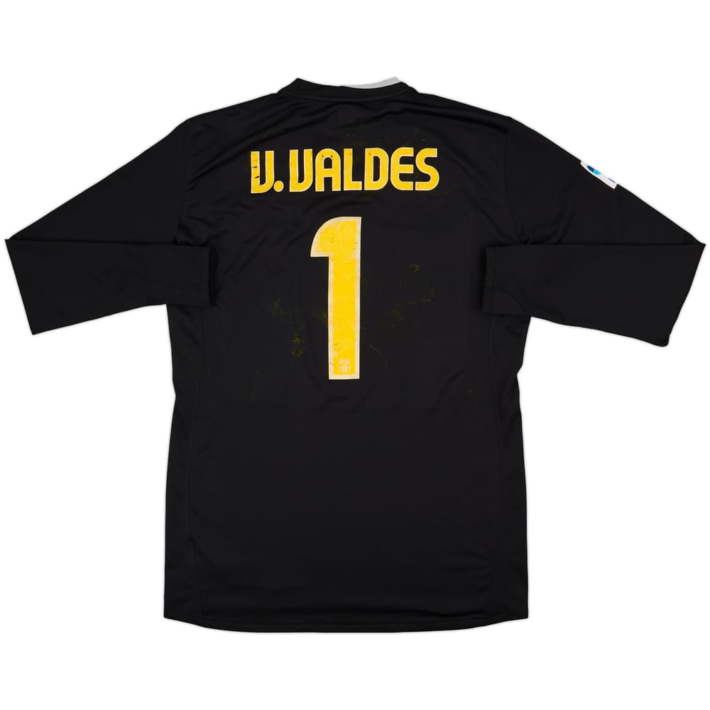 2008-09 Barcelona GK Shirt V.Valdes #1 - 4/10 - (XXL)