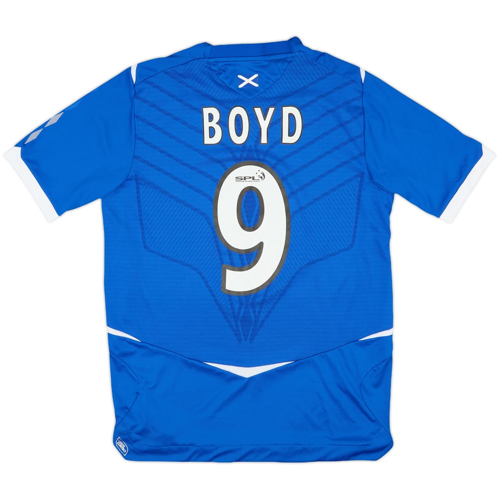 2008-09 Rangers Home Shirt Boyd #9 - 8/10 - (S)