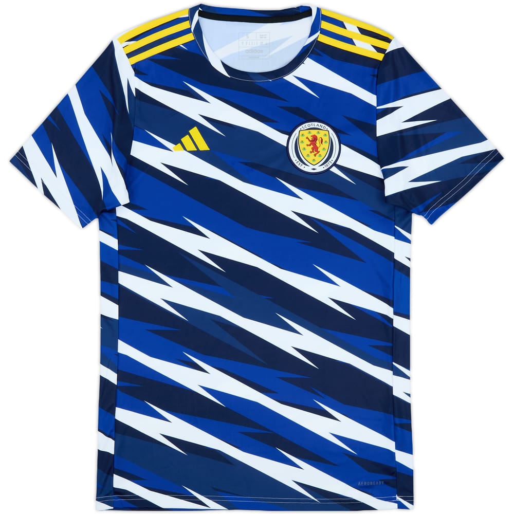 2021-22 Scotland adidas Training Shirt - 9/10 - (S)