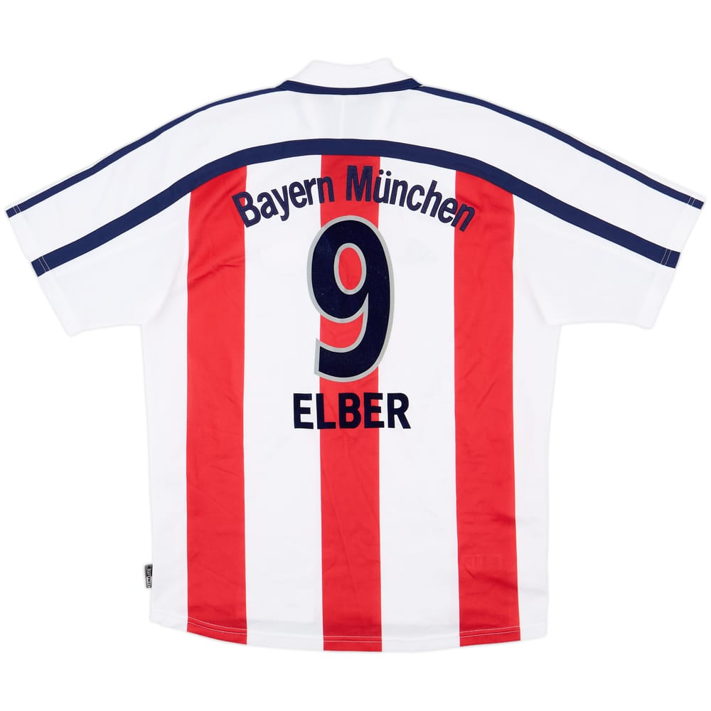 2000-01 Bayern Munich Away Shirt Elber #9 - 5/10 - (M)