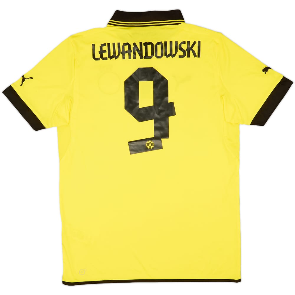 2012-13 Borussia Dortmund Home Shirt Lewandowski #9 - 9/10 - (L)