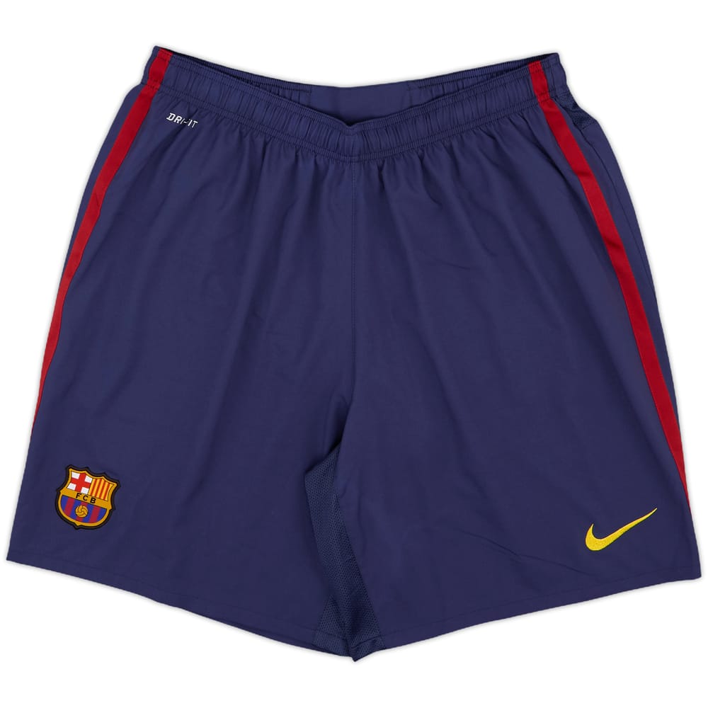 2012-13 Barcelona Home Shorts - 10/10 - (XXL)