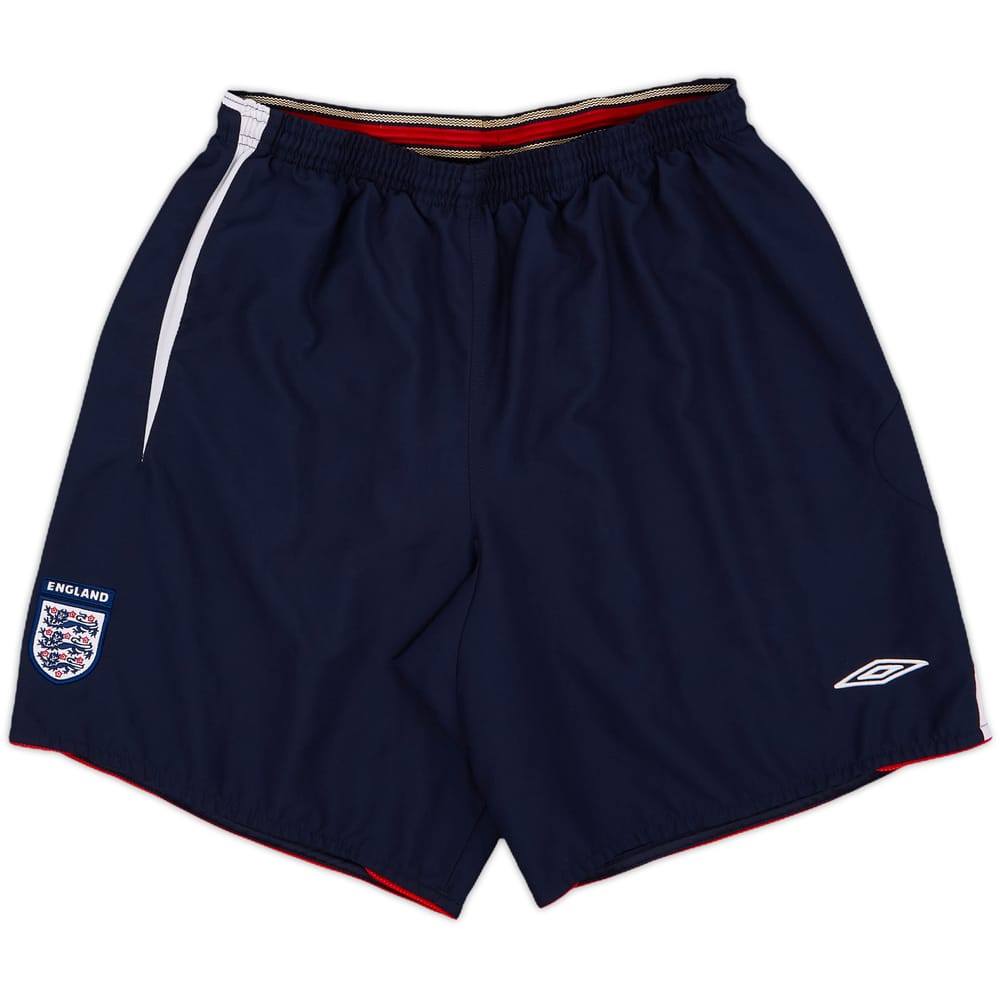 2006-07 England Home Shorts - 10/10 - (XL)