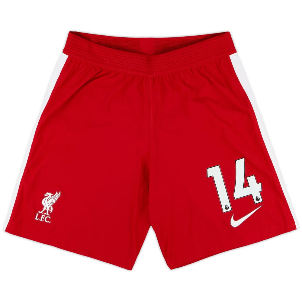 2020-21 Liverpool Player Issue Home Shorts #14 (Henderson) - 7/10 - (S)